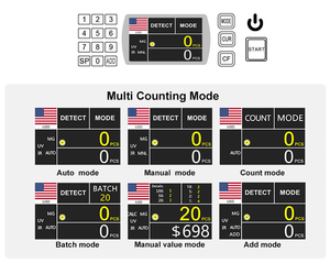 Caricamento frontale Contatore di Valuta <span class=keywords><strong>Bill</strong></span> Contatore AL-185 - Product Image 6