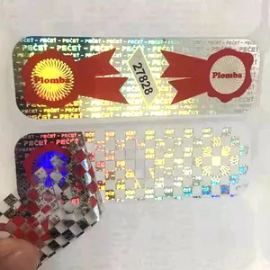 hologram tampered vinyl sticker paper manufacturer,authenticity holo tamper evident waterproof stickers