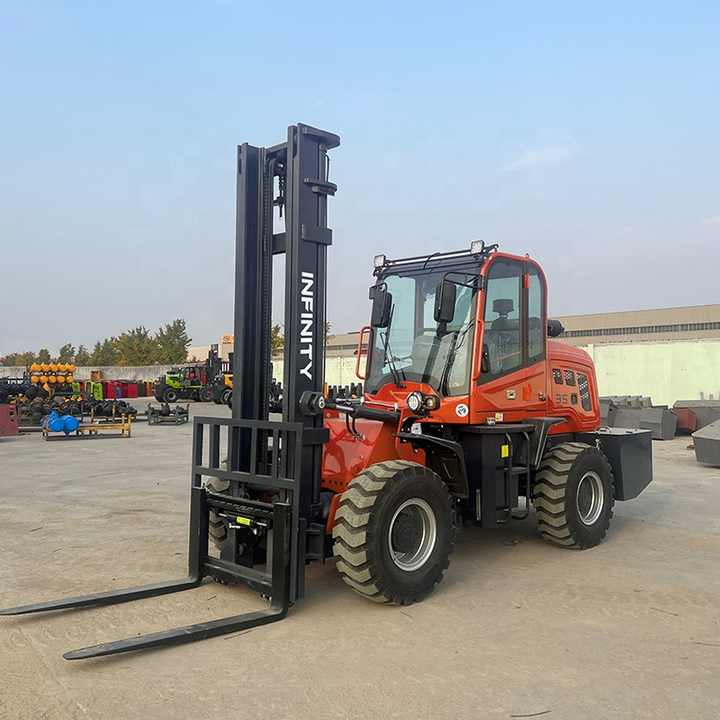 Cheap Price forklifts 3.5 ton portable counterweight for rough terrain