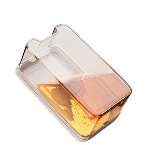 Youqin Refrigerator Storage Box Rectangle Airtight Lid Kitchen Fridge Organizer Vegetable Fruit Egg Preservation Container - Product Image 5