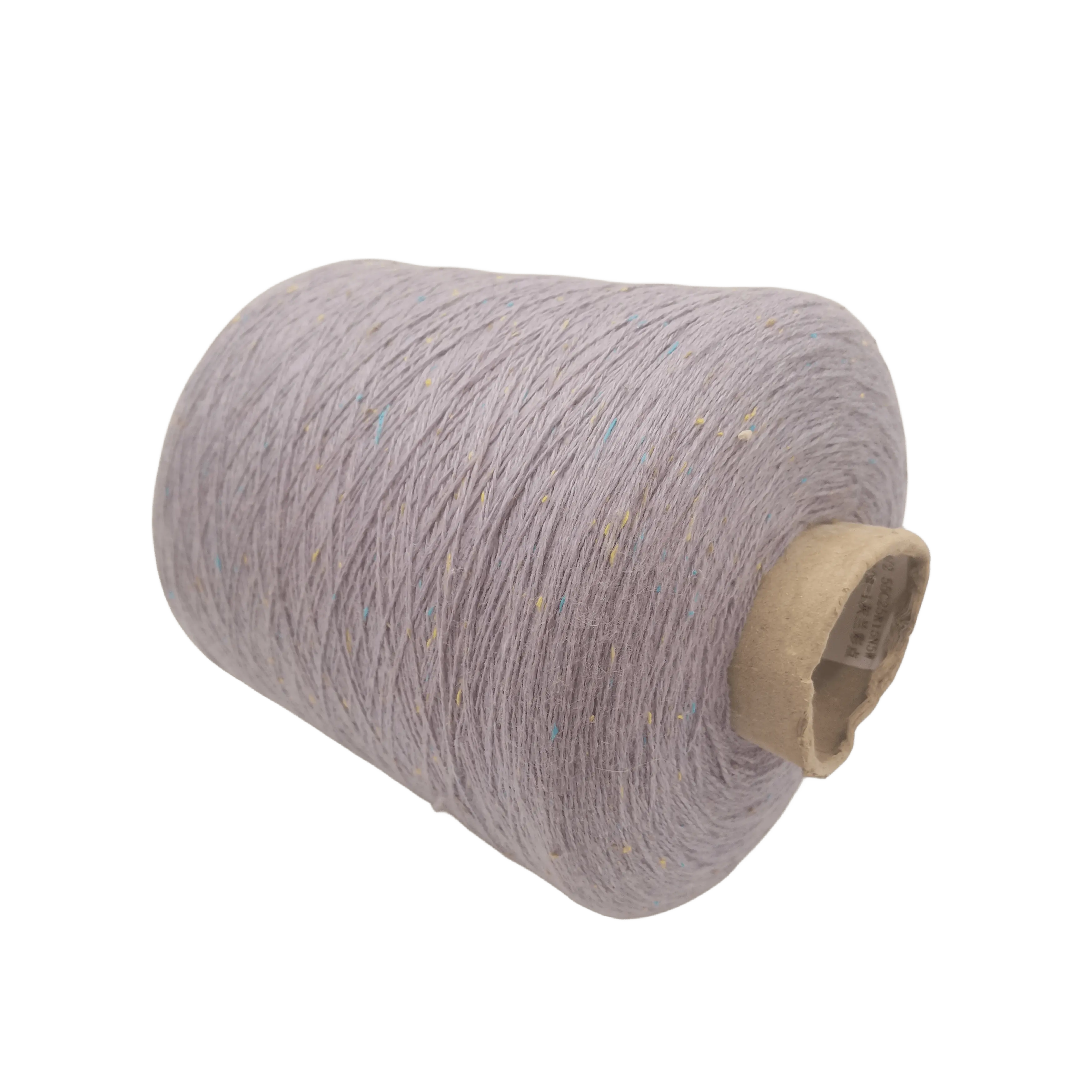 2/17nm 55C/25R/15N/5W color dot cotton knitting blended yarn