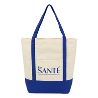 Sacs fourre-tout en coton personnalisés avec logo, couleur naturelle, tissu en toile noire, fermeture à glissière