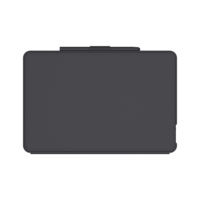 Casing Tablet kulit PU A9 + Plus, casing Keyboard nirkabel 11 inci desain Ultra tipis, pemegang pena cepat, pengisian daya Tipe C