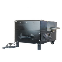 Barbecue portable de table, fumoir à granulés avec contrôleur de température PID amélioré pour le camping, la cuisine
