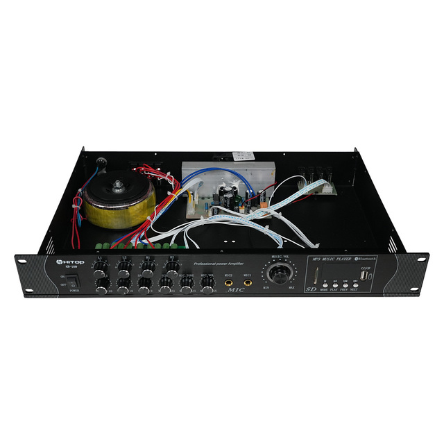 OEM Maker High-Power Class D Amplifier PA Audio Sound Power for PA Sound System High-Performance Receivers Amplifiers