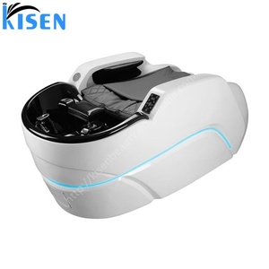 KISEN Modern Multifunctional Electric Salon Spa Shampoo <b>Bed</b> Water Circulation Head Therapy Hair Washing Massage Spa Shampoo <b>Bed</b> - Product Image 2