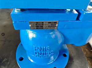 صمام العادم حديد الدكتايل فتحة مزدوجة صمام تحرير الهواء التلقائي مع الكرة دي لوسائط المياه فتحة واحدة صمام الهواء - Product Image 4