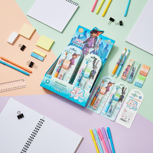 Set di Matite Meccaniche con Personaggi dello Zoo, Scatola Misteriosa per Studenti - Product Image 1