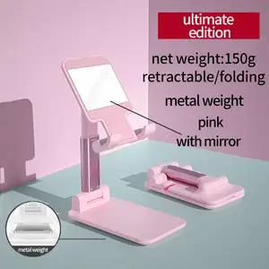 Hot Sale Desktop Adjustable Foldable Portable Mobile Phone Stand Holder For Iphone For Ipad Desk Holder