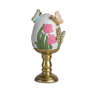 Nouveaux œufs de Pâques écologiques de haute qualité, décoration d'ambiance festive pour la maison, le salon, le bureau, artisanat en résine - Product Image 3