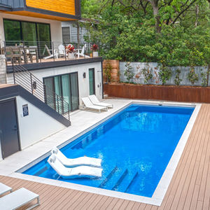 Piscine familiale sur mesure en fibre de verre pour jardin, avec des caractéristiques résistantes aux UV et à la corrosion - Product Image 5