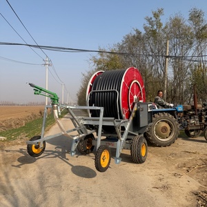 Machine d'irrigation autopropulsée à grande capacité, type bobine, pulvérisateur mobile robuste à alimentation hydraulique pour grandes surfaces agricoles - Product Image 3