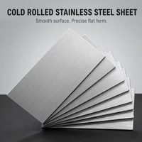 Échantillon de tôles en acier inoxydable laminé à froid de qualité SS 316L pour ustensiles de cuisine, épaisseur uniforme pour les fabricants