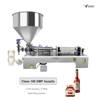Machine de remplissage semi-automatique multifonction à tête unique pour liquides et pâtes