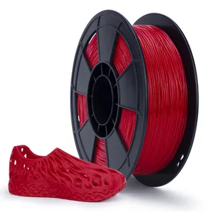 Ziro Linh Hoạt 1.75Mm Thăng Hoa Nhựa Filaments 95A 3D In Ấn Vật Liệu Màu Đen Trong Suốt Màu Đỏ Màu Xanh TPU 3D Máy In Filament