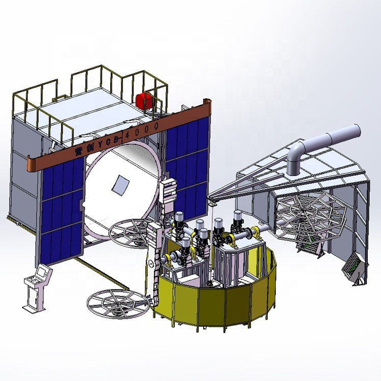 rotomoulding machine rotating molding machinery for making plastic tanks