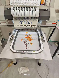<span class=keywords><strong>Machine</strong></span> à broder informatisée plate avec écran tactile LCD 10 pouces haute précision manuelle - Product Image 1