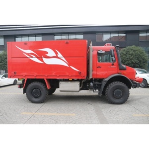Nuevo <span class=keywords><strong>Mercedes</strong></span> <span class=keywords><strong>Unimog</strong></span> Diésel 230HP 4X4, Camión de Bomberos Todoterreno de Servicio Pesado para Rescate de Emergencia - Product Image 4