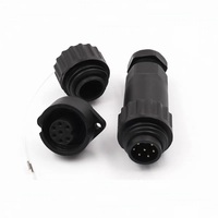 WA22-Z connecteur circulaire en plastique de câble étanche à souder 4PIN 7PIN