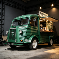 Camion de restauration mobile pour café avec équipement complet de barista pour les mariages, les festivals et les événements en plein air