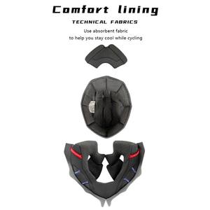 Helm sepeda motor serat karbon, helm sepeda motor wajah penuh, lensa ganda, <span class=keywords><strong>M</strong></span>/l/xl/2xl, ekor besar, mudah dilepas, sepeda motor, Motocross - Product Image 6