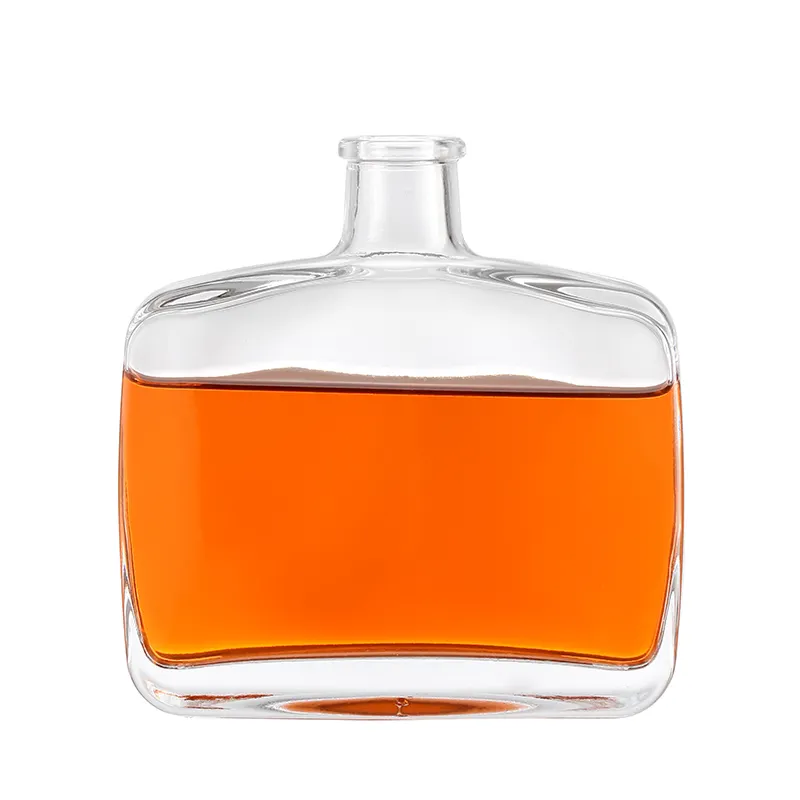 Freida 300ml 500ml 750ml OEM ODM luxury liquor bottle for brandy gin run glass bottles for alcoholic beverages liquor