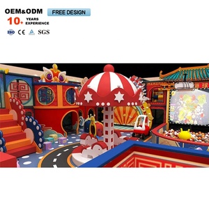 Nuevo Diseño de Parque Infantil Interior, Equipo de Juego Suave, Paredes de Escalada, Juegos de Parque de Diversiones, Piscina de Pelotas con Tobogán - Product Image 5