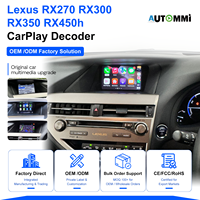 Module d'interface sans fil Apple CarPlay Android Auto pour Lexus RX270 RX350 RX450h 2009-2015 – Amélioration de l'écran d'origine
