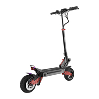 Trottinette électrique tout-terrain 10 pouces pour adultes, moteur unique 800W, 10 pouces, 48V 18.2Ah, pliable, longue autonomie 60km, vente en gros