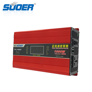 Convertisseur de courant Suoer FPC-1000AP 1000W 12V à onde sinusoïdale pure, forme d'onde modifiée pour véhicules, yachts, appareils électroménagers, 50A pour système hors réseau - Product Image 3