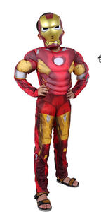 <span class=keywords><strong>Disfraces</strong></span> de Películas y TV Cosplay para Niños Atuendo de Carnaval Superhéroe con Pecho Musculoso y Máscara para <span class=keywords><strong>Disfraces</strong></span> de Halloween - Product Image 2