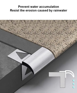 Desviador de Agua de Lluvia con Borde de Goteo de Aleación de Aluminio Moderno de 5.2 pies, Adecuado <span class=keywords><strong>para</strong></span> Zanjas de Drenaje de Balcones/Tarimas y Bordes de Alféizares de Ventanas. - Product Image 6