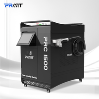 Machine de nettoyage au laser à fibre puissante et efficace de 1500W, 3000W, 6000W avec système de contrôle convivial