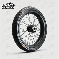 Pièces de moto électrique Surron Light Bee X LBX 17" Street Performance Motard System CNC Black Hub CST 90/80-17 Road Tires