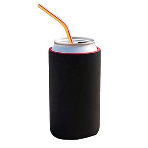 Sublimation Vinyl DTF Premium Quality 12oz Neoprene Skinny Slim Can Cooler Sleeves for <b>Beer</b> Energy Drinks with Closure-Free - Product Image 6