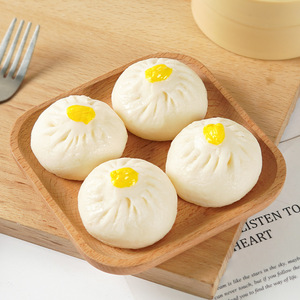 Simulated custard buns, xiaolongbao, steamed buns, food models, props for film and <b>television</b> crews, and items for a baby's - Product Image 1