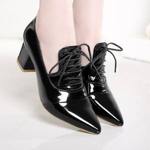 Sandalias de princesa de fiesta diaria de <span class=keywords><strong>charol</strong></span> para mujer, zapatos de princesa para mujer - Product Image 3