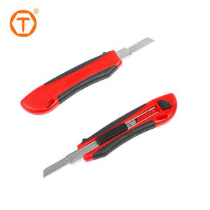 Cortador de cuchillos de seguridad, <span class=keywords><strong>hoja</strong></span> de repuesto <span class=keywords><strong>oculta</strong></span>, cortador de cuchillos utilitarios de 9mm - Product Image 4