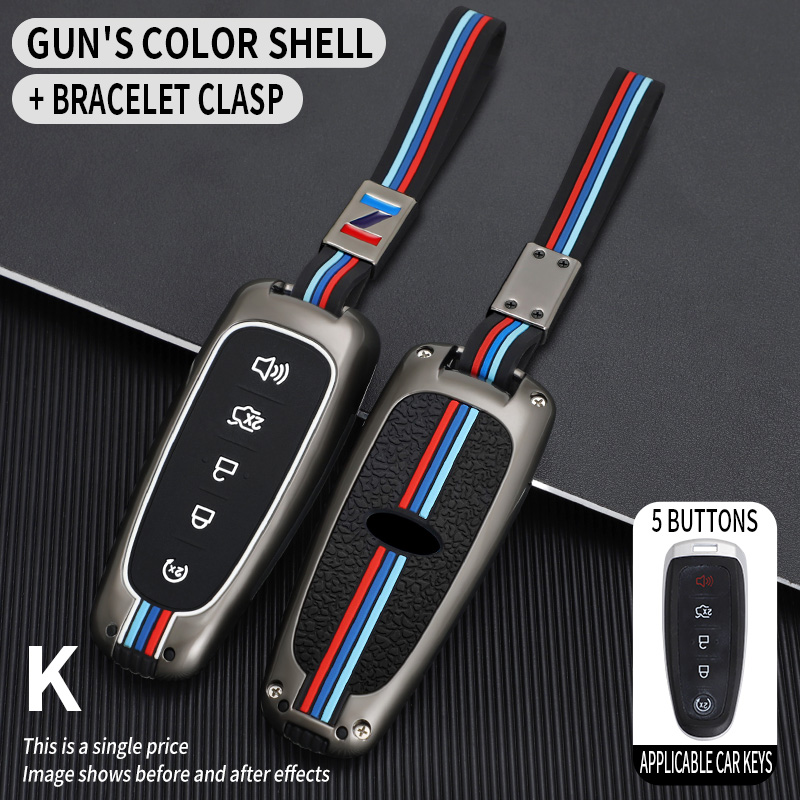 Portachiavi in Metallo Gun Metal