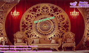 Conjunto de Paneles Redondos para Fondo de Boda de Diseño Moderno, Elegante Fondo de Boda Estilo Londres, Decoración de Fondo de Boda Asiática de Nueva York - Product Image 5