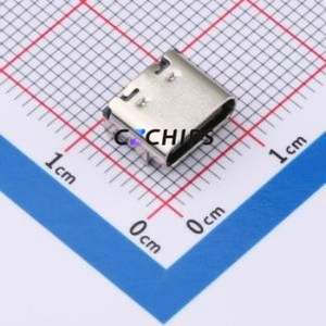 UKIBDTCCA <b>USB</b> <b>Connector</b> SMD <b>Connector</b> ( <b>Connector</b> Type: Type-C )( Protocol Standard: <b>USB</b> 3.1 )( Gender: Female ) - Product Image 1
