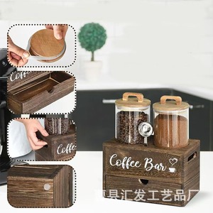 Caja de Almacenamiento de Madera Maciza Rectangular con Tapa, Organizador Multifuncional para Sala de Estar, Caja de Almacenamiento Decorativa - Product Image 2