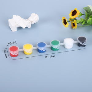 In Offerta Set di 12 <span class=keywords><strong>Colori</strong></span> 3ML di Pittura Acrilica per Strip Art Mini Kit di Pittura con Pennello per Bambini <span class=keywords><strong>e</strong></span> Adulti - Product Image 2