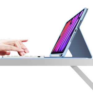 Bon <span class=keywords><strong>prix</strong></span> Étui pour <span class=keywords><strong>iPad</strong></span> 11e génération A16 avec clavier pour <span class=keywords><strong>iPad</strong></span> <span class=keywords><strong>Air</strong></span> m3 11 pouces 2024 2025 pour <span class=keywords><strong>iPad</strong></span> <span class=keywords><strong>Air</strong></span> <span class=keywords><strong>4</strong></span> 5 6 11 pouces Clavier BT - Product Image 4