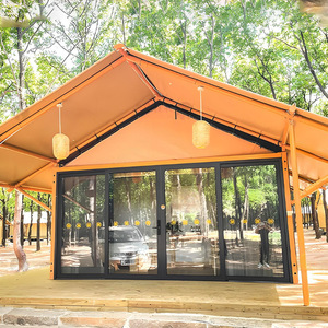 Tente panoramique de montagne pour 6 à 8 personnes, type étendu, grande tente de camping quatre saisons - Product Image 2