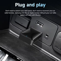 Adaptador Inalámbrico Carplay Android Auto, Dongle Inteligente Inalámbrico 2 en 1 para Maserati, Porsche, Mercedes, Audi, Volvo, VW, Ford, Mazda