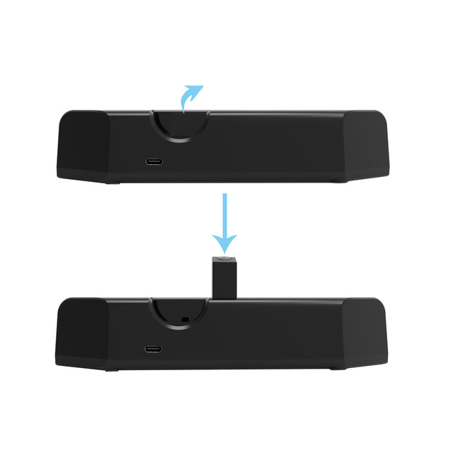 KJH-PS-004 JAP Brand ABS Material Charger Dock for Portal Console Charging Station Base Stand Holder