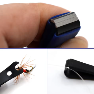 フライフィッシングラインニッパーカッターアイニードルツールPVC素材10gトラウト人工ソフトベイトフライルアートップウォーター - Product Image 1