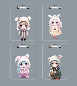 Rõ Ràng Nhựa Clipboards Tiêu Chuẩn A4 Thư Kích Thước Đầy Màu Sắc Văn Phòng <span class=keywords><strong>Clip</strong></span> Bảng - Product Image 5