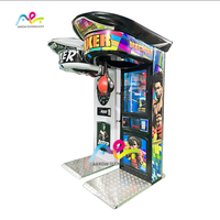 Jeu de boxe électronique Machine de boxe d'arcade populaire Machine de divertissement de boxe de rue en métal